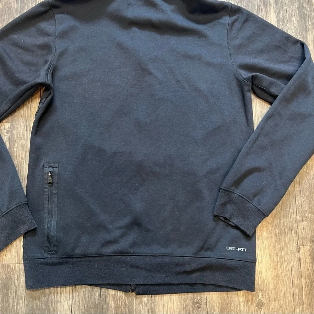 Nike Jordan Men's Dri-fit Air Statement Full-zip Hoodie In Black Size S